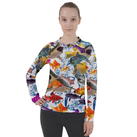 Under The Sea Women s Pique Long Sleeve Tee by impacteesstreetwearcollage