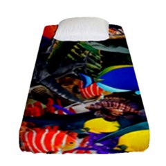 Under The Sea 5 Fitted Sheet (single Size) by impacteesstreetwearcollage