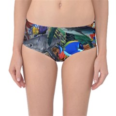 Under The Sea 5 Mid-waist Bikini Bottoms by impacteesstreetwearcollage