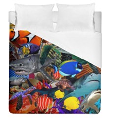 Under The Sea 5 Duvet Cover (queen Size) by impacteesstreetwearcollage