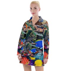 Under The Sea 5 Women s Long Sleeve Casual Dress by impacteesstreetwearcollage