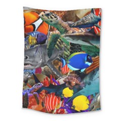 Under The Sea 5 Medium Tapestry by impacteesstreetwearcollage