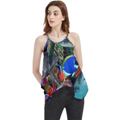 Under The Sea 5 Flowy Camisole Tank Top by impacteesstreetwearcollage