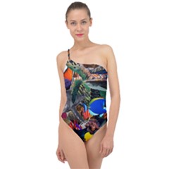 Under The Sea 5 Classic One Shoulder Swimsuit by impacteesstreetwearcollage