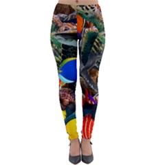 Under The Sea 5 Lightweight Velour Leggings by impacteesstreetwearcollage