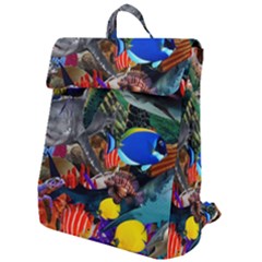 Under The Sea 5 Flap Top Backpack by impacteesstreetwearcollage