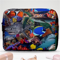 Under The Sea 5 Make Up Pouch (large) by impacteesstreetwearcollage