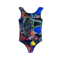 Under The Sea 5 Kids  Frill Swimsuit by impacteesstreetwearcollage