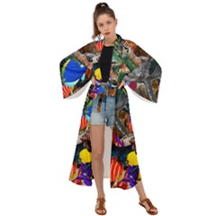 Under The Sea 5 Maxi Kimono by impacteesstreetwearcollage