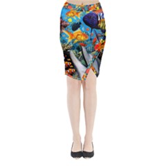 Under The Sea 4 Midi Wrap Pencil Skirt by impacteesstreetwearcollage