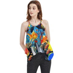 Under The Sea 4 Flowy Camisole Tank Top by impacteesstreetwearcollage