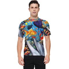 Under The Sea 4 Men s Short Sleeve Rash Guard by impacteesstreetwearcollage