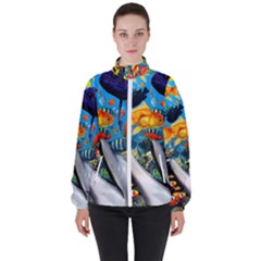 Under The Sea 4 Women s High Neck Windbreaker by impacteesstreetwearcollage