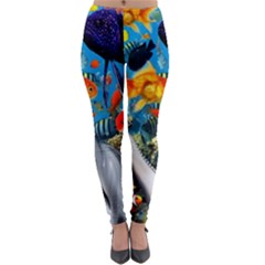 Under The Sea 4 Lightweight Velour Leggings by impacteesstreetwearcollage