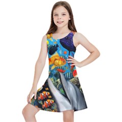 Under The Sea 4 Kids  Lightweight Sleeveless Dress