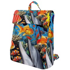 Under The Sea 4 Flap Top Backpack by impacteesstreetwearcollage