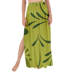 Folk Flowers Pattern  Maxi Chiffon Tie-up Sarong by Eskimos