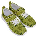 Folk flowers pattern  Women s Velcro Strap Shoes View3