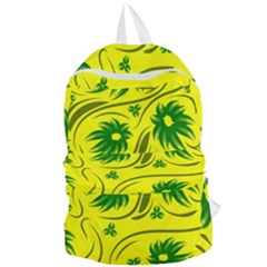 Folk Flowers Pattern  Foldable Lightweight Backpack by Eskimos