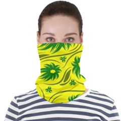 Folk Flowers Pattern  Face Seamless Bandana (adult) by Eskimos