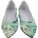 Folk flowers pattern  Women s Block Heels  View1