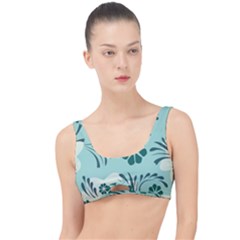 Folk Flowers Pattern  The Little Details Bikini Top by Eskimos