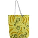 Folk flowers pattern  Full Print Rope Handle Tote (Large) View2