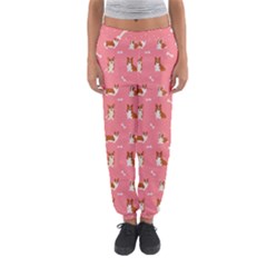 Cute Corgi Dogs Women s Jogger Sweatpants by SychEva