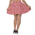 Cute Corgi Dogs Velvet Skater Skirt View2