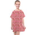 Cute Corgi Dogs Kids  One Piece Chiffon Dress View1