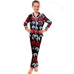 Ljp Kid s Satin Long Sleeve Pajamas Set by Ladyjpstyles07