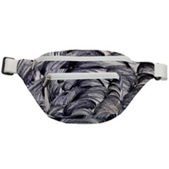 Monochrome Smudge Fanny Pack