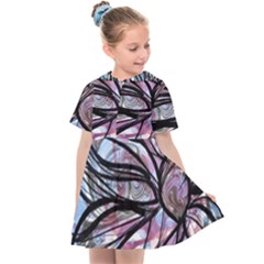 Mixed Media Petals Kids  Sailor Dress