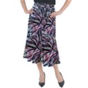 mixed media petals Midi Mermaid Skirt View1