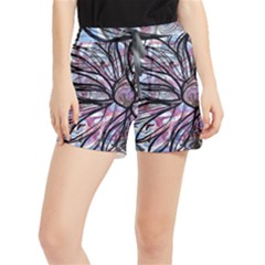 Mixed Media Petals Runner Shorts