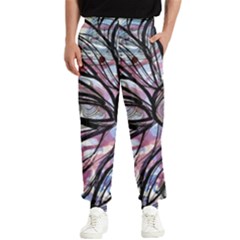 Mixed Media Petals Men s Elastic Waist Pants