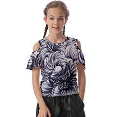 Mono Patterns Kids  Butterfly Cutout Tee