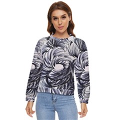 Mono Patterns Women s Long Sleeve Raglan Tee