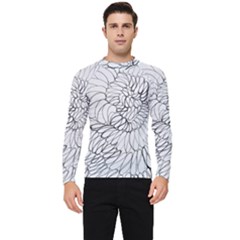 Mono Swirls Men s Long Sleeve Rash Guard