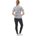 mono swirls Women s Sport Raglan Tee View2