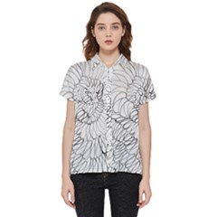 Mono Swirls Short Sleeve Pocket Shirt