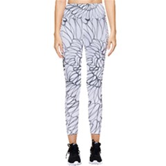 Mono Swirls Pocket Leggings 