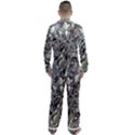 Teeth Grinder Men s Long Sleeve Satin Pajamas Set View2