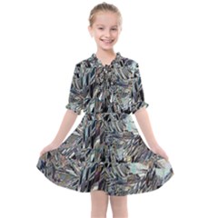 Teeth Grinder Kids  All Frills Chiffon Dress by MRNStudios