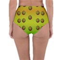 Sun Flowers For Iconic Pleasure In Pumpkin Time Reversible High-Waist Bikini Bottoms View2