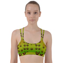 Sun Flowers For Iconic Pleasure In Pumpkin Time Line Them Up Sports Bra by pepitasart