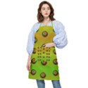 Sun Flowers For Iconic Pleasure In Pumpkin Time Pocket Apron View1