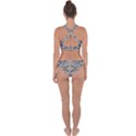 Mono Repeats Cross Back Hipster Bikini Set View2