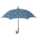 Cute Corgi Dogs Hook Handle Umbrellas (Large) View3