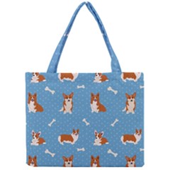 Cute Corgi Dogs Mini Tote Bag by SychEva